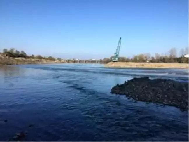 DSİ'nin Ordu'da Melet Irmağı'ndaki çalışmaları devam ediyor
