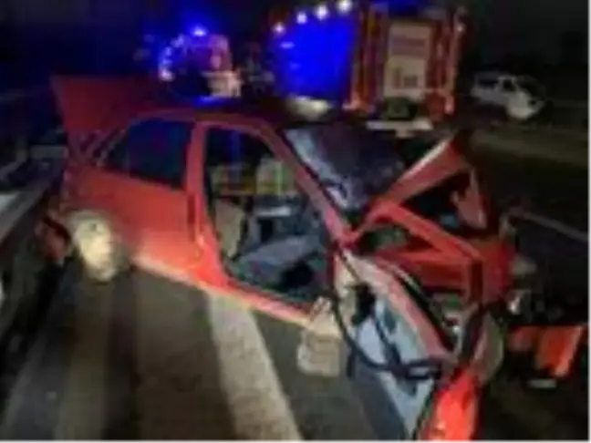 TEM Otoyolu'nda trafik kazası: 2 ölü