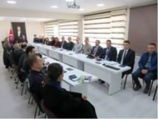 Merzifon'da afet hazırlık toplantısı