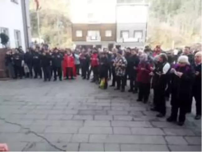 9. Çağrankaya kar yürüyüşü başladı