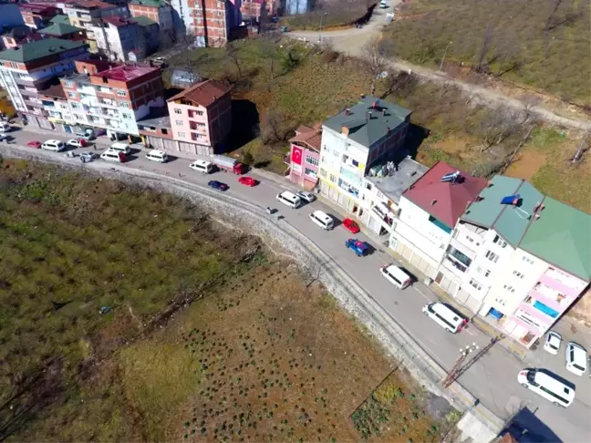 Ordu'da şehitlere saygı konvoyu