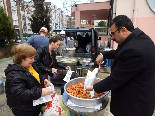 İdlib şehitleri için lokma hayrı yapıldı