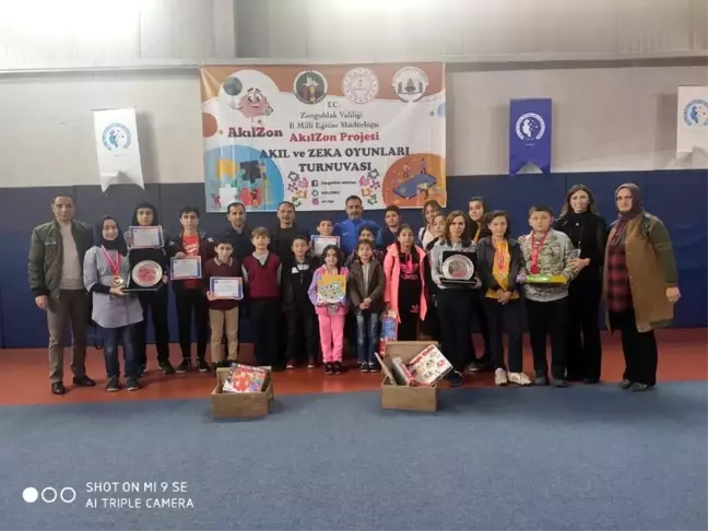 Zonguldak'ta Akıl ve Zeka Oyunlarında Devrek birinci oldu