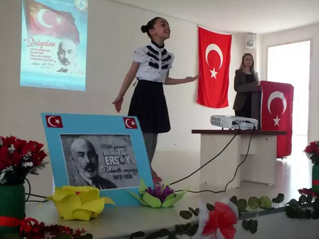 Ulaş'ta İstiklal Marşı'nı Güzel Okuma Yarışması düzenlendi