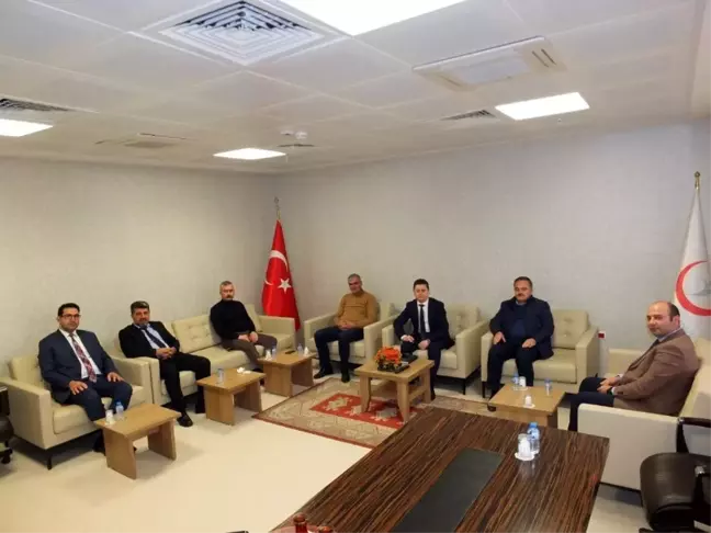 AK Parti'den İl Sağlık Müdürü Sarı'ya ziyaret