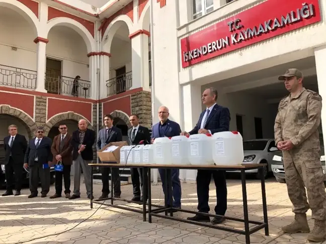 İskenderun'da günde 3 bin maske üretilecek
