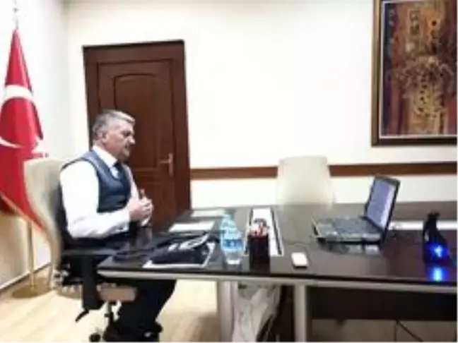 Vali Yazıcı, Kaymakamlarla korona virüs toplantısı yaptı