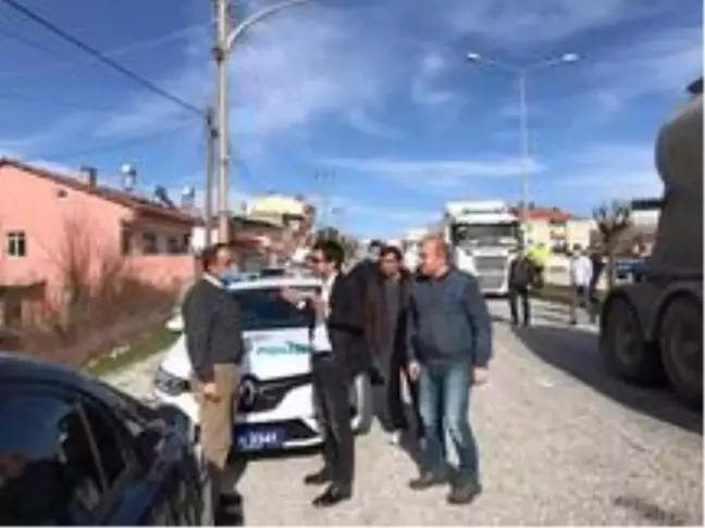 Kaymakam Köroğlu yol kontrol çalışmalarını denetledi