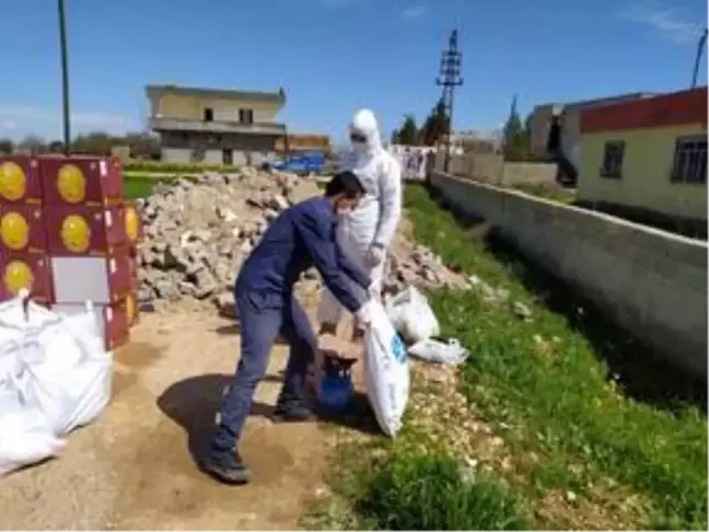 Şanlıurfa'da karantinadaki mahallenin ihtiyacını