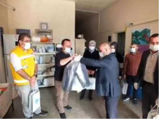 Başkan Korkmaz'dan sağlık çalışanlarına destek ziyareti