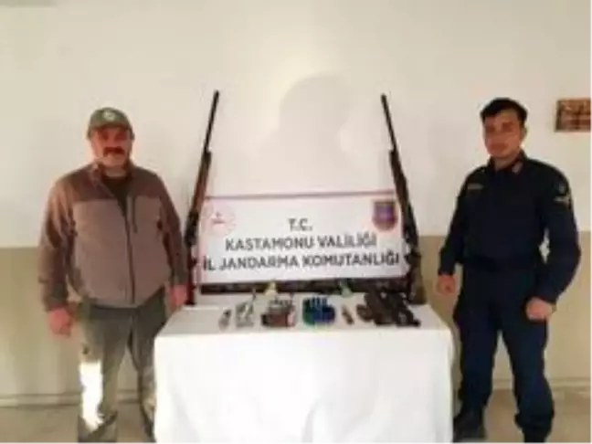 Kastamonu'da kaçak avlanan üç kişi suçüstü yakalandı