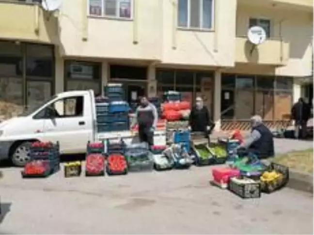 Çan Belediyesi'nden seyyar pazar uygulaması