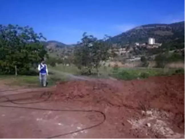 Gölbaşı'nda sivrisinek ile mücadele
