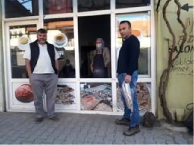 Kızılören'de Ramazan pidesi ücretsiz dağıtılıyor