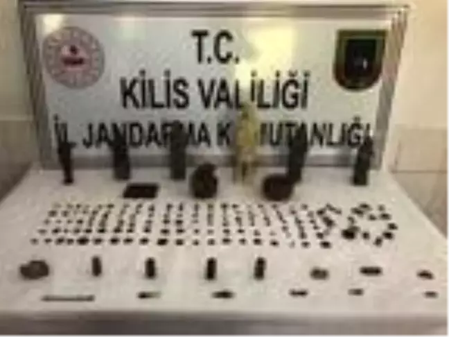 Kilis'te tarihi eser kaçakçılığına 1 gözaltı