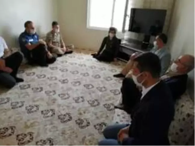 Çınar'da şehit aileleri ve gazilere bayram ziyareti