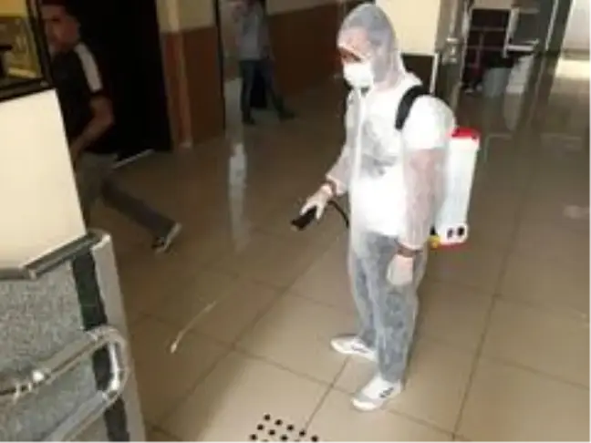 Bingöl'de dezenfekte çalışmaları