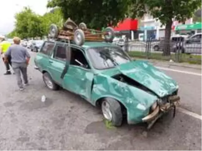 Otomobil ağaca çarptı: 1 yaralı