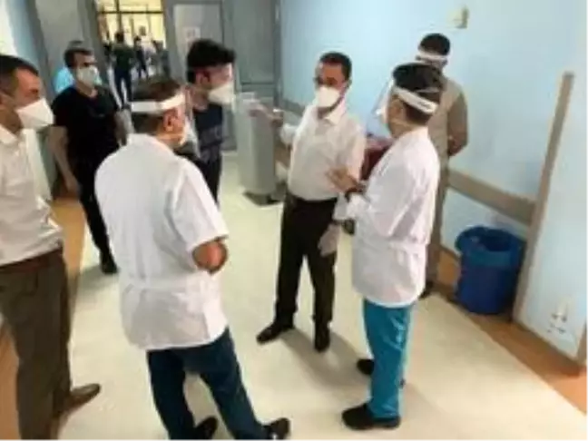Son dakika haberleri! Kaymakam Sinanoğlu Cizre Devlet Hastanesinde incelemelerde bulundu