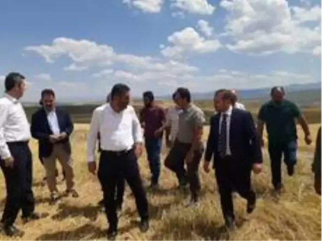 Milletvekili Çakır, Çayırlı'da ekinleri zarar gören çiftçileri ziyaret etti