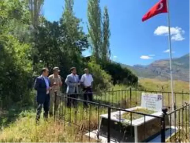 Kaymakam Tekin'den şehit ailelerine bayram ziyareti