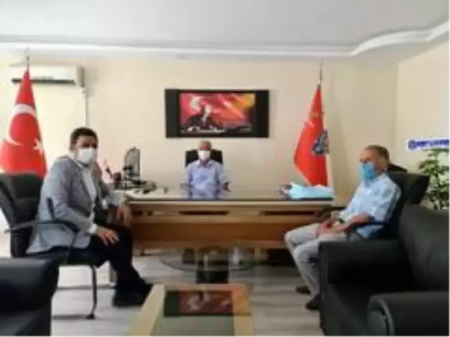 Başkan Yıldırım, Emniyet Müdürü Torlak ile bir araya geldi