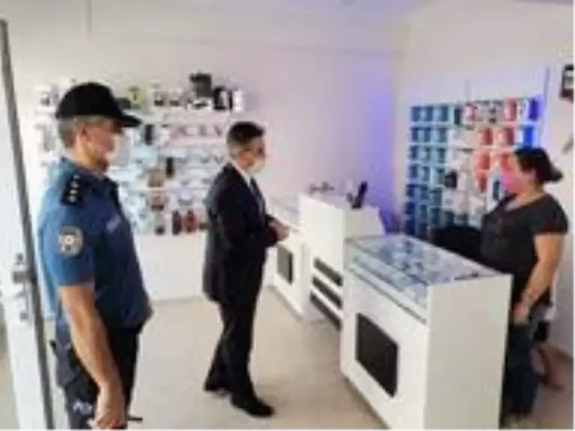 Son dakika haber: Kaymakam Taşçı'dan koronavirüs denetimi