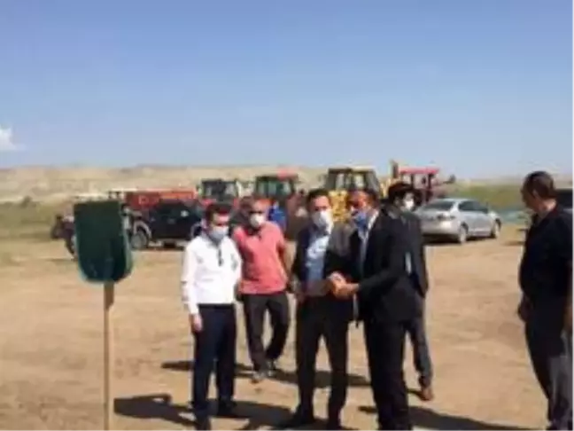 Kaymakam Görmüş çeltik hasadını inceledi