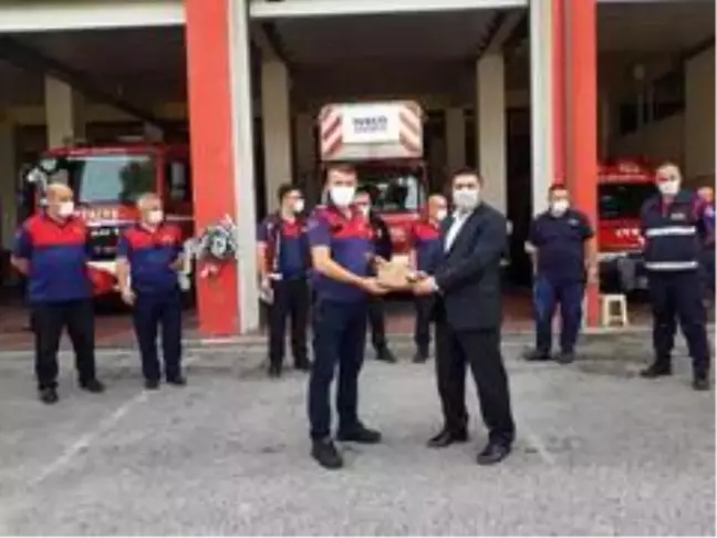 Son dakika... Türk Kızılay'dan İtfaiye'ye ziyaret
