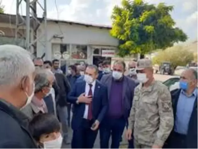Tercan'da depremden 29'u ağır hasarlı, 176'sı az hasarlı olmak üzere toplam 205 evde hasar olduğu tespit edildi