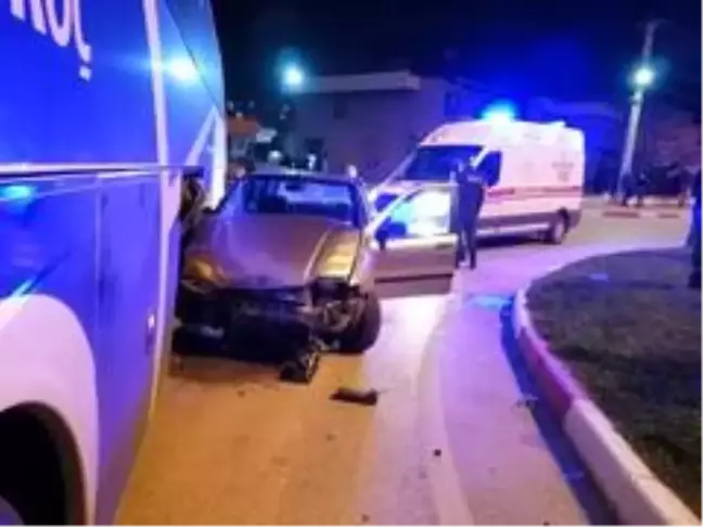 Çan'da trafik kazası: 1 yaralı