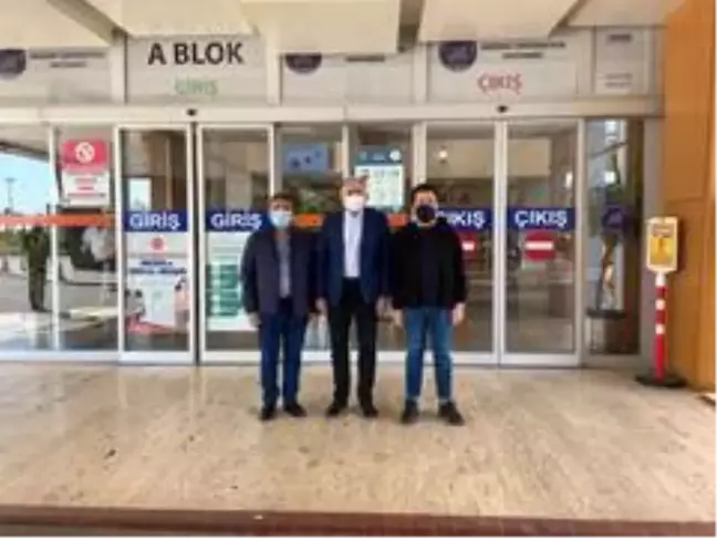 Antalya Büyükşehir Belediyesi Başkanvekili Hacıarifoğlu, Muhittin Böcek'i ziyaret etti