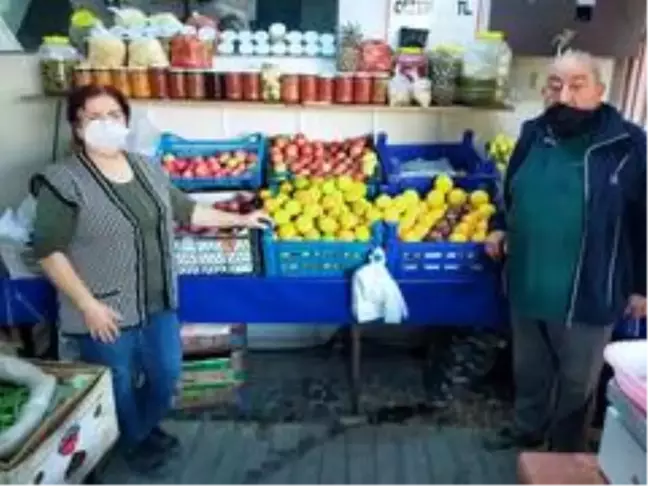 Aydın'da manavlarda kış yoğunluğu başladı