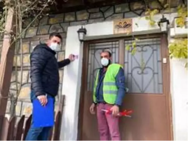 Çanakkale Çan ilçesinde kapılar numaralandırılıyor