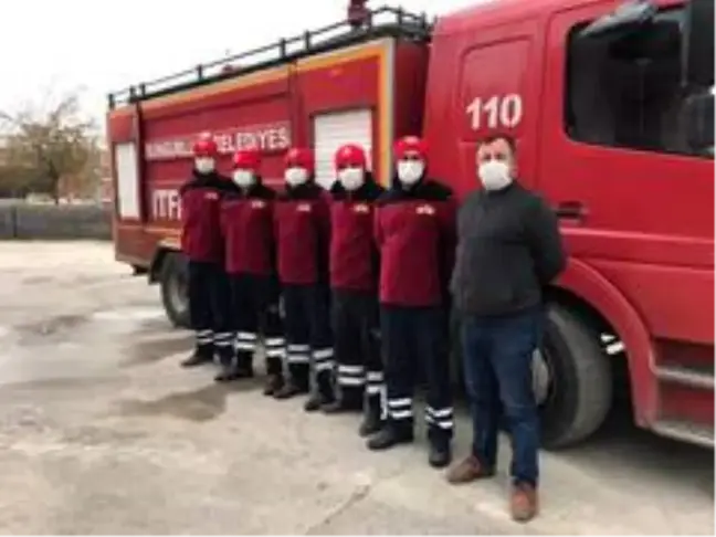 İtfaiye personeline kışlık elbise