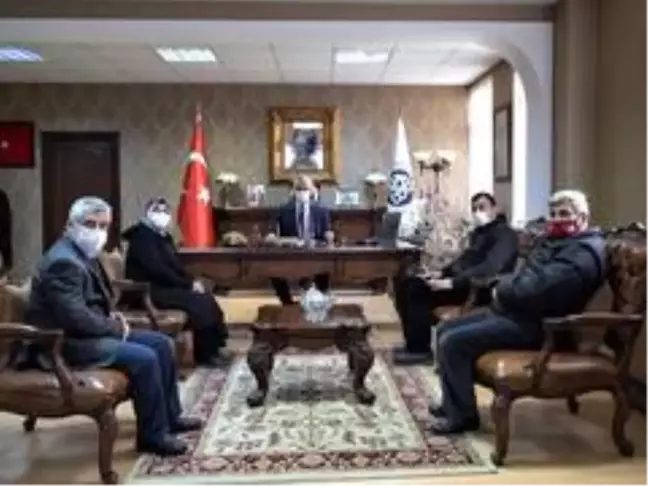 EDP'ten Rektör Levent'e ziyaret
