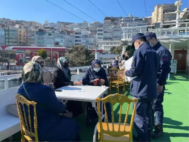 İstanbul'da deniz ulaşımında koronavirüs denetimi