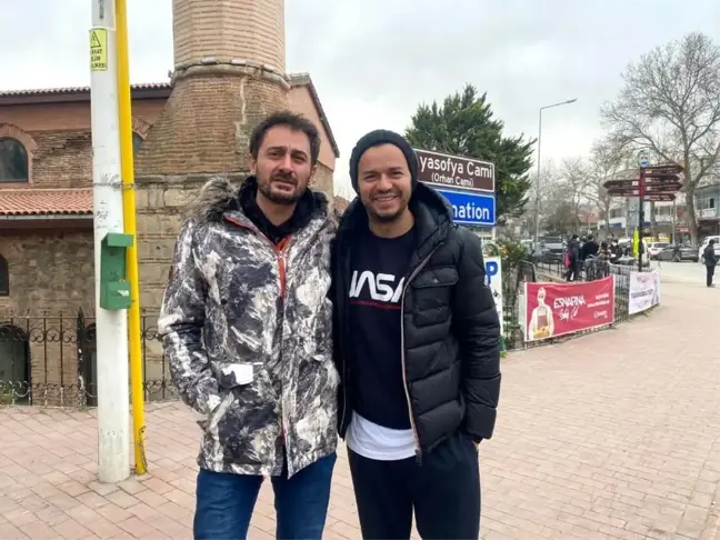 Ünlü pop sanatçısı İznik'te