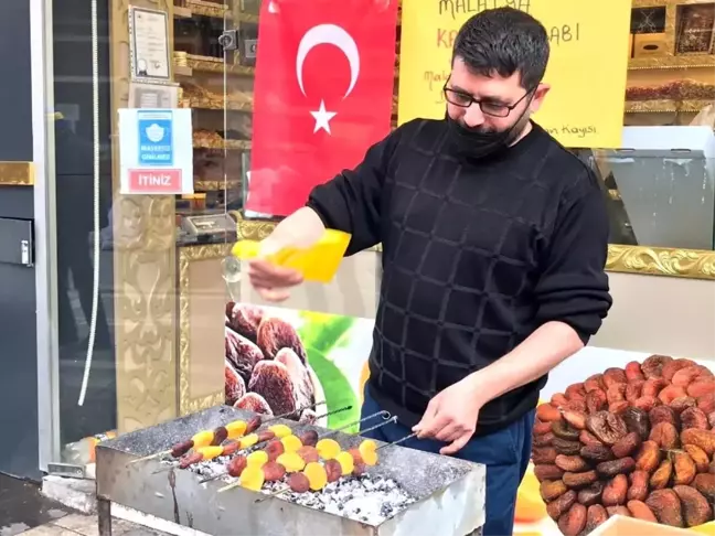 Kayısıdan bu sefer de kebap yaptılar