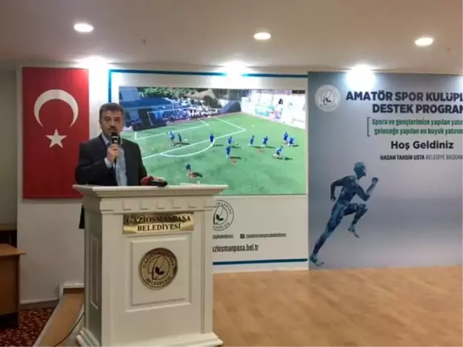 Gaziosmanpaşa'da 42 amatör spor kulübüne nakdi yardım yapıldı