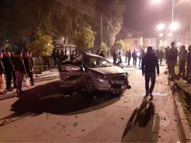 Kontrolden çıkan otomobil, ağaçlara ve elektrik direğine çarptı: 2 yaralı