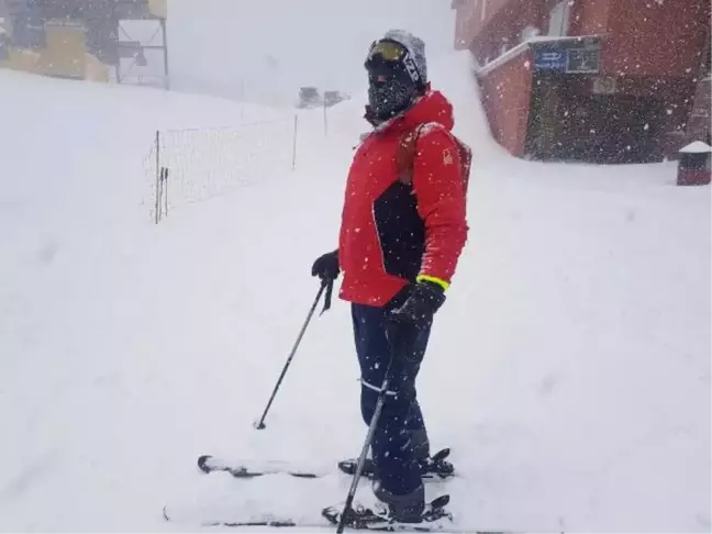 Kartepe'de nisanda kayak keyfi