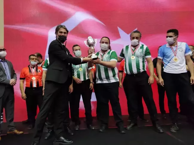 Hemşinspor 3 Bant Bilardo 1. Lig Play Off 'ta Türkiye Şampiyonu oldu