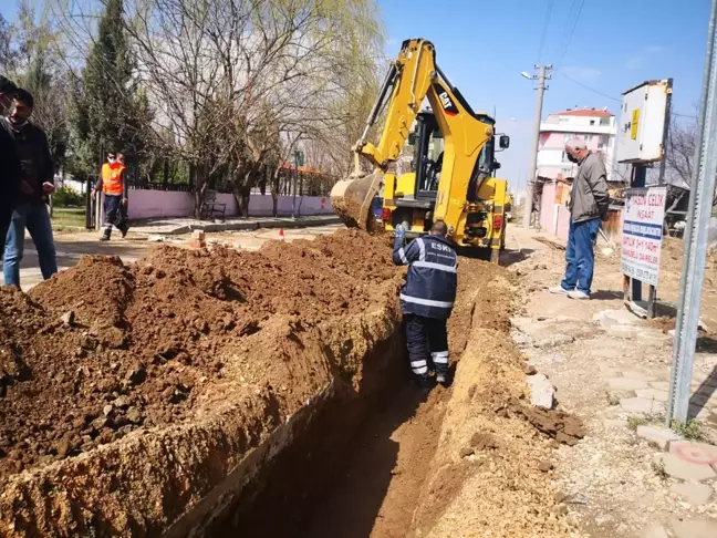 Çamlıca Mahallesi'ne ilave içme suyu hattı