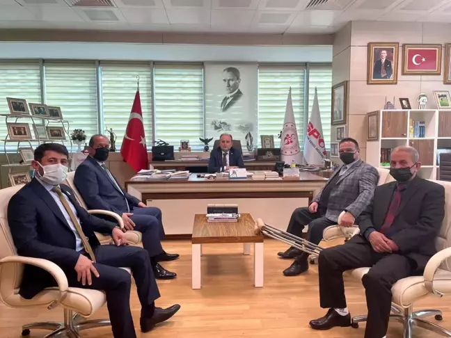 Ampute Futbol Kulüpler Birliği'nden Mehmet Baykan'a ziyaret