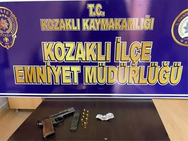 Kozaklı'da uyuşturucu kullanarak işyerine ateş eden şahıs yakalandı