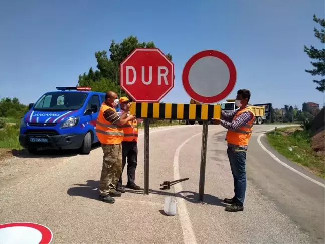 Hatay ile Osmaniye arasındaki yollar kapatıldı