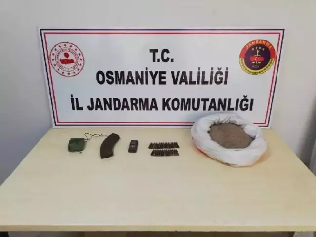 Amanoslar'da, PKK'lı teröristlere ait mühimmat ele geçirildi