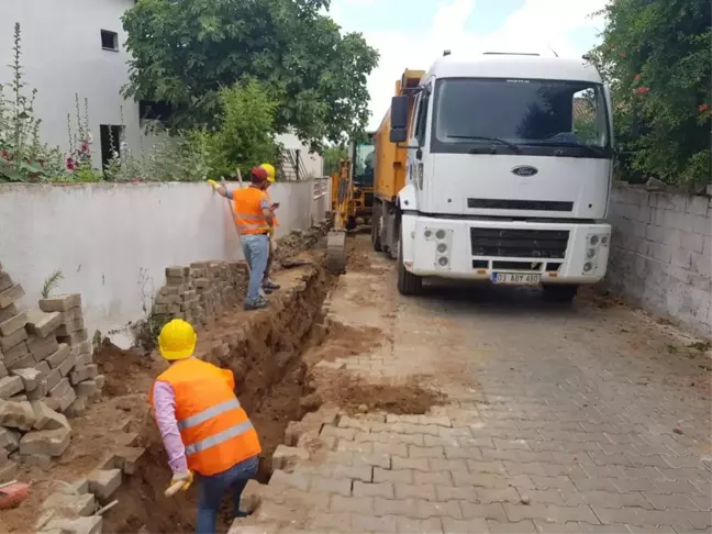 Beydağ'da doğal gaz için ilk kazma vuruldu