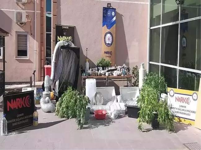 Çankırı'daki uyuşturucu operasyonunda 3 tutuklama